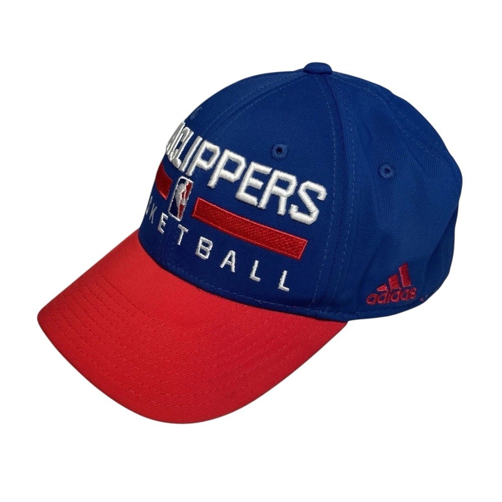 LA Clippers Adidas NBA Snapback Hat Cap Basketball Red‎ Blue Adjustable Trucker